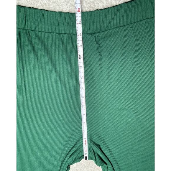 Dressed in LaLa Lex Original Hunter Green Ribbed Playsuit Womens Size L NWOT - Picture 13 of 13